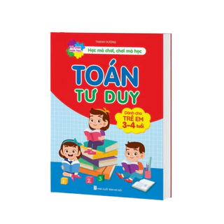 Sách - Toán Tư Duy Cho Bé 3-4 Tuổi