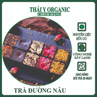 Trà đường nâu thảo mộc 10 viên hảo hạng-Thái Y ORGANIC