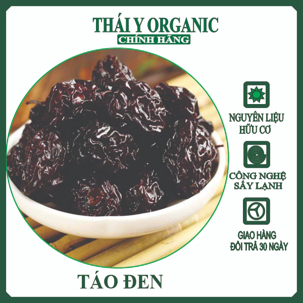 ✅Táo Tàu Đen Sấy Khô 1KG Nguyên Quả To Đều Và Đẹp Loại 1 Bổ Dưỡng Tốt Cho Sức Khỏe Thái Y ORGANIC