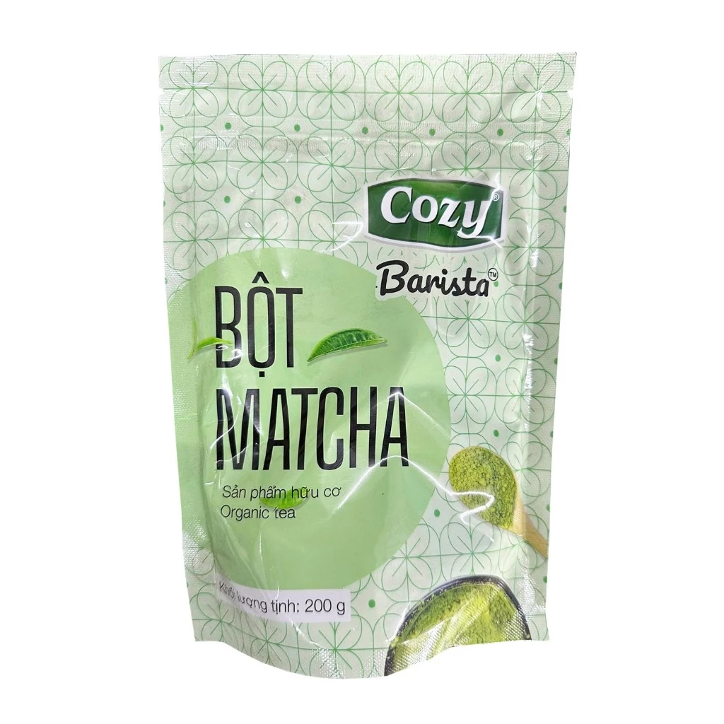 Bột trà xanh matcha Cozy Barista gói 100g/ 200g