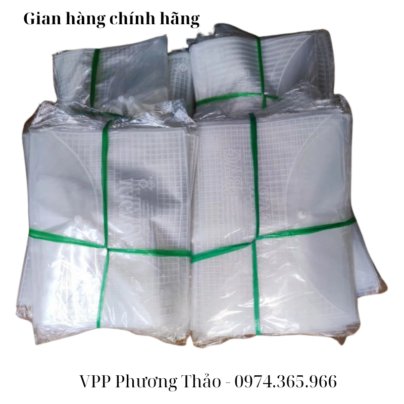 100 túi my clear bag/túi đựng tài liệu A4 loại khổ A,F, trung chất lượng giá tốt