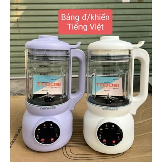 [ 1 L -TIẾNG VIỆT ] Máy làm sữa hạt OSTMARS 1000ml cối thủy tinh, máy làm sữa hạt 800ml& 1000ml