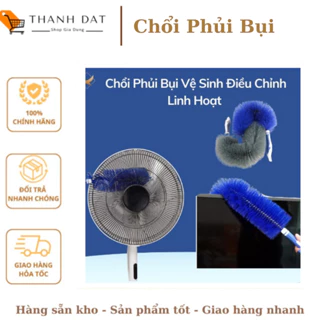 Chổi phủi bụi màn hình, chổi vệ sinh quạt, cọ rửa xe máy xe đạp đa năng hàng