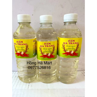 Chai Dấm Gạo Hà Trang 450ml