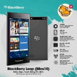 [BufMobi] Blackberry Leap - Máy đẹp, hoạt động ổn định