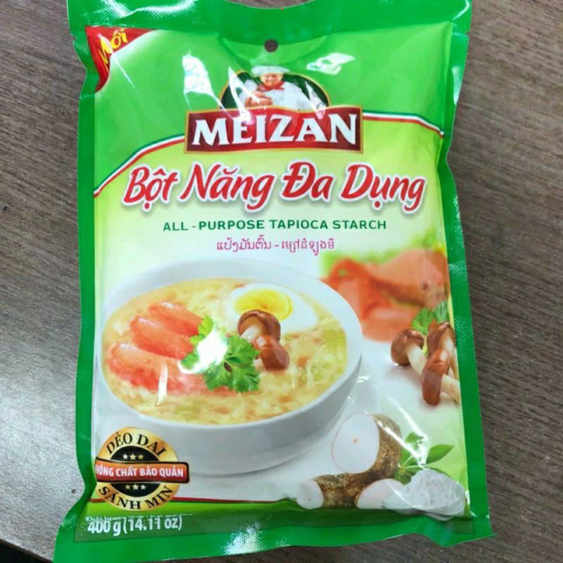 [ GIÁ SỈ ] Bột Năng đa dụng Meizan nấu ăn, làm bánh, nấu chè, gói 400gr