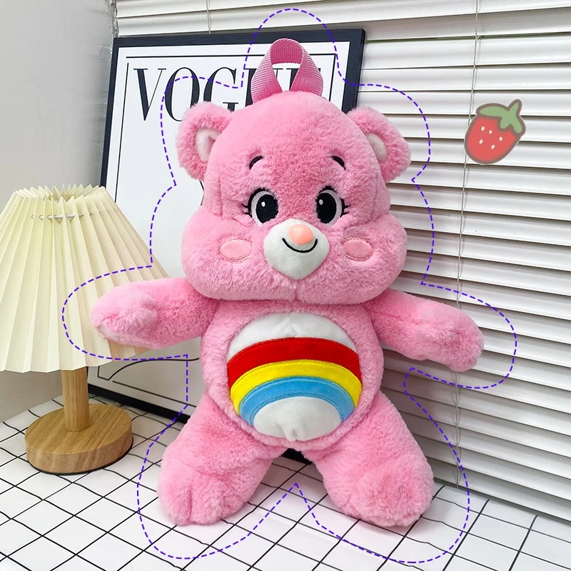 Balo Gấu bông Cầu Vồng Carebears size lớn siêu dễ thương