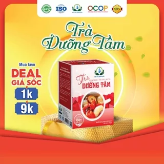 Hộp 30 Túi Trà Dưỡng Tâm Siêu Thị Thiên Nhiên, hỗ trợ mất ngủ hiệu quả