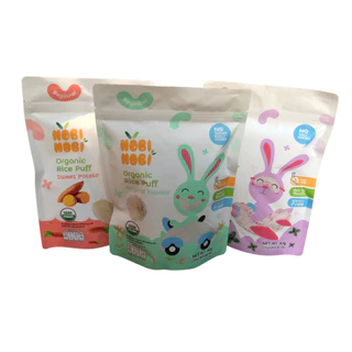 BÁNH GẠO ĂN DẶM HỮU CƠ Nobi Nobi 40g - CHO BÉ TỪ 6 THÁNG TUỔI