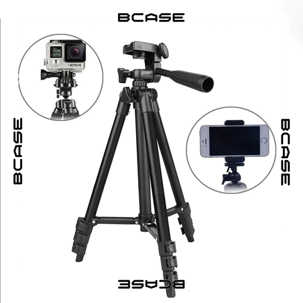 Chân giá đỡ điện thoại, máy ảnh Tripod TF 3120 kèm kẹp điện thoại- Chụp Ảnh, quay phim, Livestream