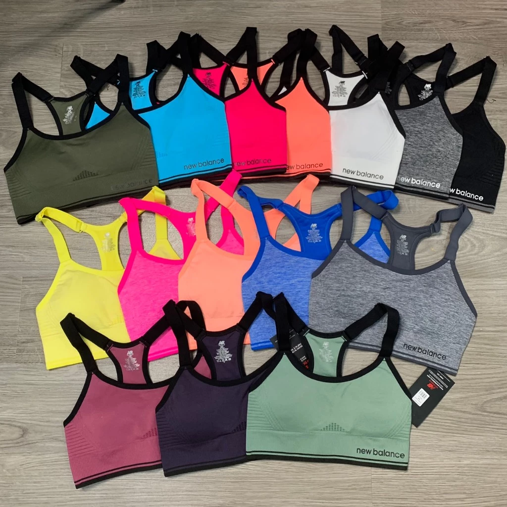 Áo Bra Thể Thao Tập Gym Yoga Nữ NB04 Hàng Xuất Xịn, 2 Dây Có Tăng Đơ, Sau Lưng Cắt Laze