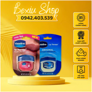 Vaseline dưỡng môi 💥 CHÍNH HÃNG 💥  Dưỡng môi rose vaseline đôi môi mềm mượt hơn