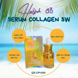 serum trắng da collagen 3w (lớn) giảm thâm sạm  nám tàn  nhang Huỳnh  đỗ