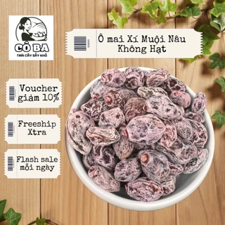 Ô Mai Xí Muội Đào Không Hạt Xí Muội Nâu Ô Liu Chua Ngọt 500g Món Ăn Vặt Siêu Ngon SHOP CÔ BA ĂN VẶT