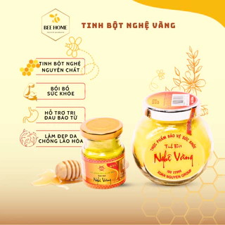 Tinh bột nghệ vàng Xuân Nguyên nguyên chất 100%