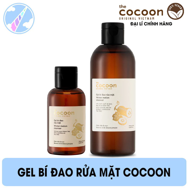 Gel rửa mặt bí đao COCOON