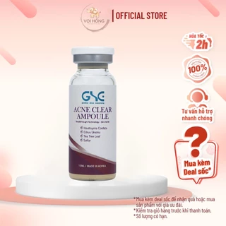 Serum xử lý mụn,giảm mụn,giảm dầu nhờn, tái tạo da mụn GSC ACNE CLEAR AMPOULE 15ml