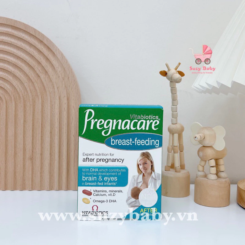 Vitamin tổng hợp cho mẹ sau sinh Pregnacare Breast-feeding