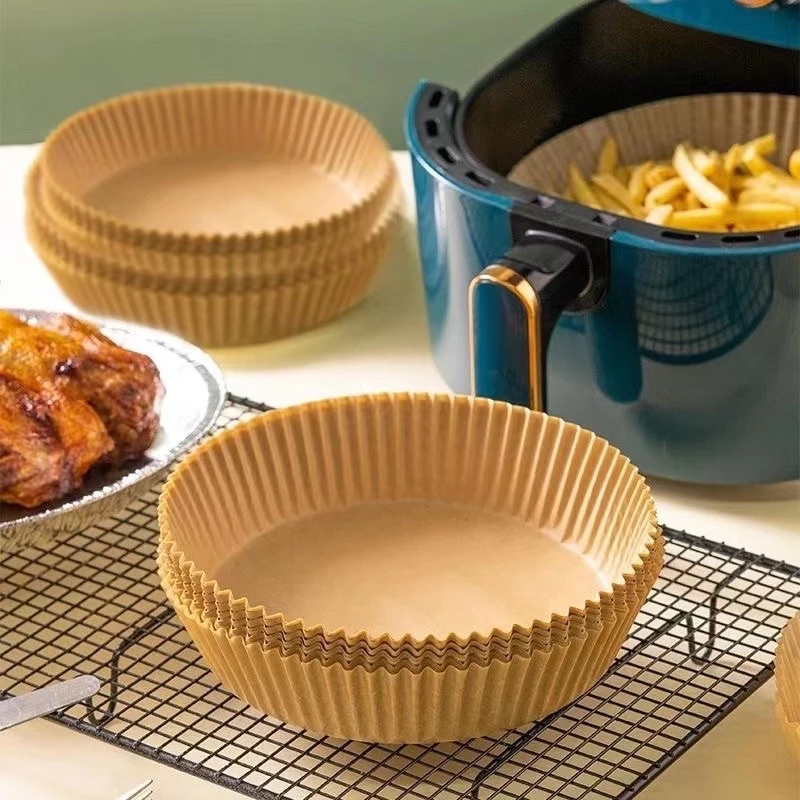 giấy nến cho nồi chiên không dầu 1 SET 50 chiếc chống thấm dầu