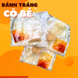 (3 Bịch) Dẻo Sate Muối Sặc - Bánh Tráng Cô Bé