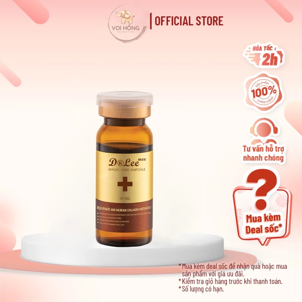 Tế Bào Gốc Ma Thuật GSC Tái Tạo Trẻ Hoá Da Dr. Leemee Magic Care Ampoule Chính Hãng 10ml