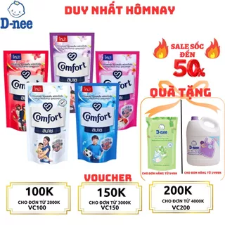 Combo 3 Nước xả làm mềm vải & giảm nhăn Comfort Đậm Đặc Hương Hoa Thiên Nhiên Thanh Xuân 500ML