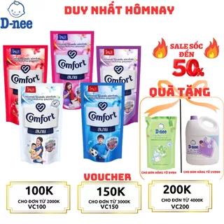 Combo 5 Nước xả làm mềm vải & giảm nhăn Comfort Đậm Đặc Hương Hoa Thiên Nhiên Thanh Xuân 500ML