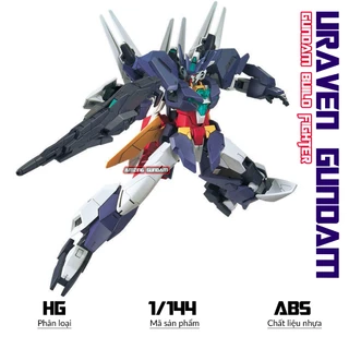 Mô hình Lắp ráp HG Uraven Gundam, 1/144 Gunpla, Mô hình nhựa, Đồ chơi xếp hình sưu tập