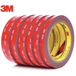 Băng keo 2 mặt 3M siêu dính, siêu bền rộng 1cm dài 3m