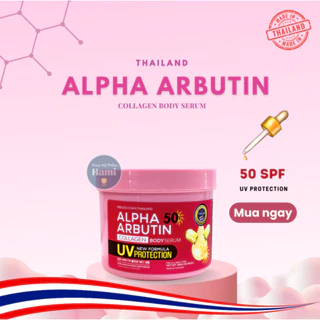 Kem Kích Trắng Alpha Arbutin SPF 50 Collagen Body Serum 500g - Hàng Loại 1 (SỈ & LẺ)