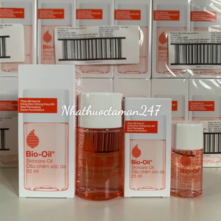 DẦU BIO OIL HỖ TRỢ GIẢM RẠN DA, MỜ SẸO HIỆU QUẢ 25ML, 60ML, 125ML, 200ML