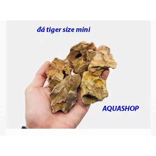 Đá Tiger Size Mini SetUp Hồ Cá, Thuỷ Sinh túi 1kg