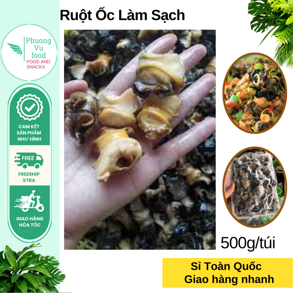 Ruột ốc làm sẵn/500g/ giao hoả tốc/hà nội