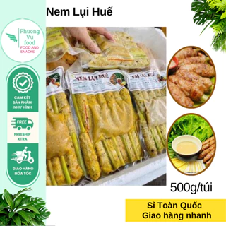 Nem lụi huế- nem phên nha trang- nem que nha trang 500g/ túi( chỉ giao Hà Nội, hoả tốc)