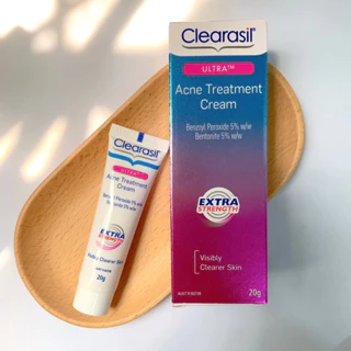 [Úc] Kem ngăn ngừa mụn Clearasil Ultra Acne Treatment Cream 20g: