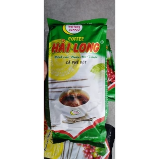 1kg cà phê Hải Long bao bì màu xanh