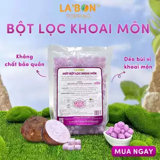 [HỎA TỐC] Topping Bột Lọc Khoai Môn LA'BON Túi 500Gram