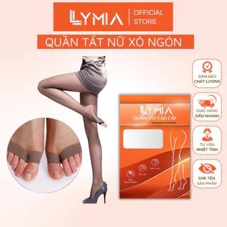 Quần Tất Giấy Da Chân Nữ LYMIA Xỏ Ngón, Hở Mũi Chân Chống Nắng Che Khuyết Điểm Cao Cấp QT29