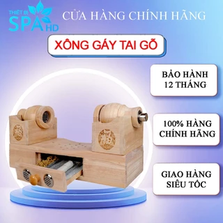 Bộ xông đầu ngải cứu gỗ sồi cao cấp