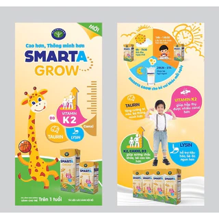 Thùng 48 hộp Sữa bột pha sẵn Smarta Grow loại 180ml