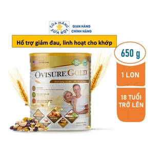 Sữa hạt xương khớp Ovisure Gold 650g - date mới nhất - chính hãng