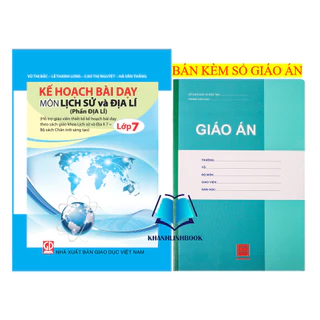 Sách - Kế hoạch bài dạy môn Lịch sử và Địa lí lớp 7 - Phần Địa lí (bộ Chân trời sáng tạo)