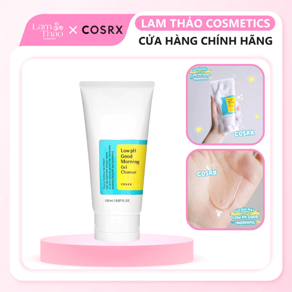 Rửa Mặt Dạng Gel Cosrx Low pH Good Morning Gel Cleanser