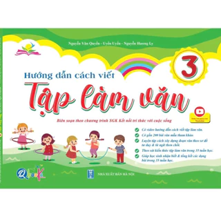 Sách - Hướng dẫn cách viết TẬP LÀM VĂN LỚP 3 - Kết nối tri thức với cuộc sống - cả năm ( 1 cuốn )