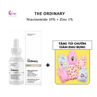 [MUA 1 TẶNG 1] The Ordinary Niacinamide 10% + Zinc 1% 30ml + Tặng 1 túi chườm giảm đau bụng