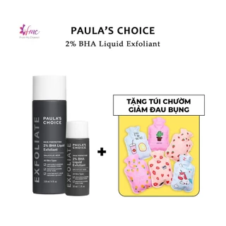[MUA 1 TẶNG 1] Tẩy tế bào chết Paula's Choice 2% BHA Liquid Exfoliant 30ml/118ml + Tặng 1 túi chườm giảm đau bụng