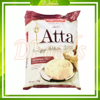 [Tặng men] Atta Chakki Fresh - Bột mì nguyên cám Atta Ấn Độ 5kg