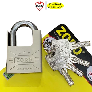 Ổ khóa chống cắt ZORO 5 phân chìa muỗng càng chống cắt - ổ khóa cửa bấm công nghệ mỹ