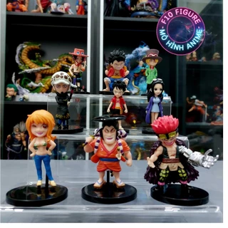 Mô hình One Piece chibi - Mô hình anime - Mô hình nhân vật chibi giá rẻ 10CM