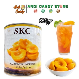 Đào Ngâm Nước Đường SKC Lon 820gr